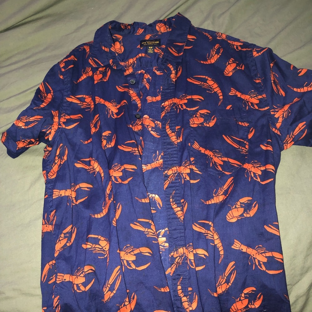 UO Crab short sleeved Button Down